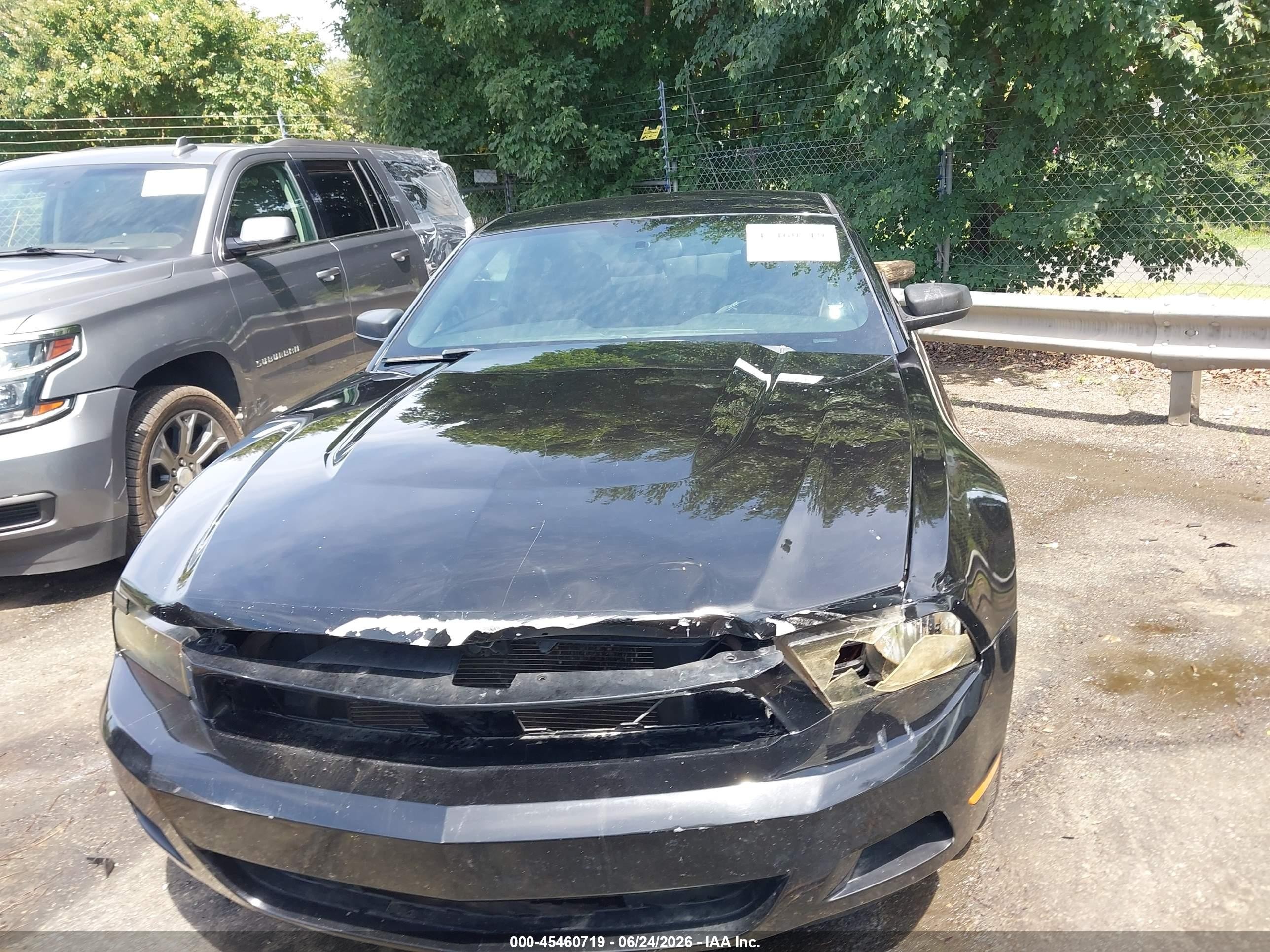 2011 Ford Mustang V6/v6 Premium Black vin: 1ZVBP8AM9B5142550