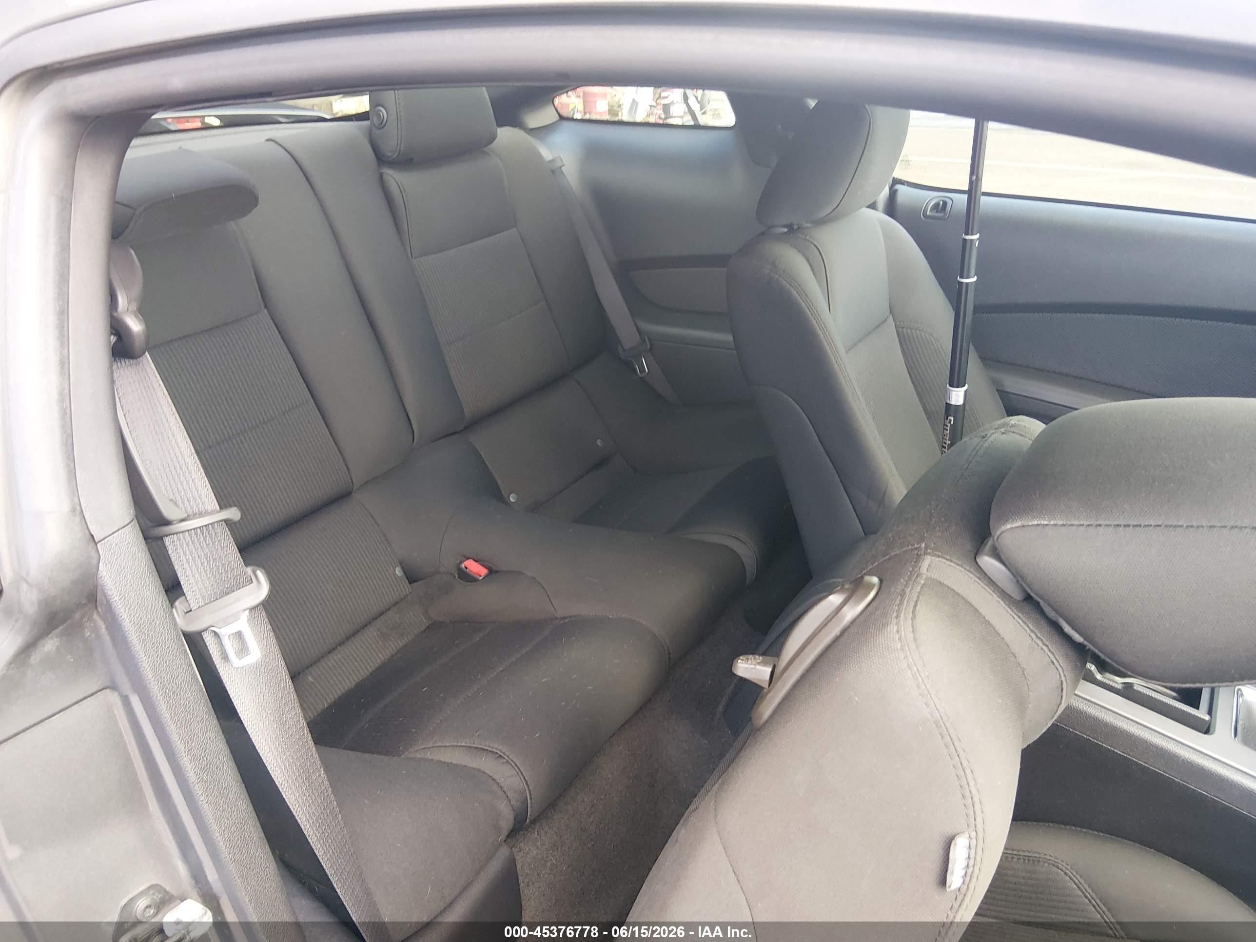2011 Ford Mustang V6 Gray vin: 1ZVBP8AM9B5152351