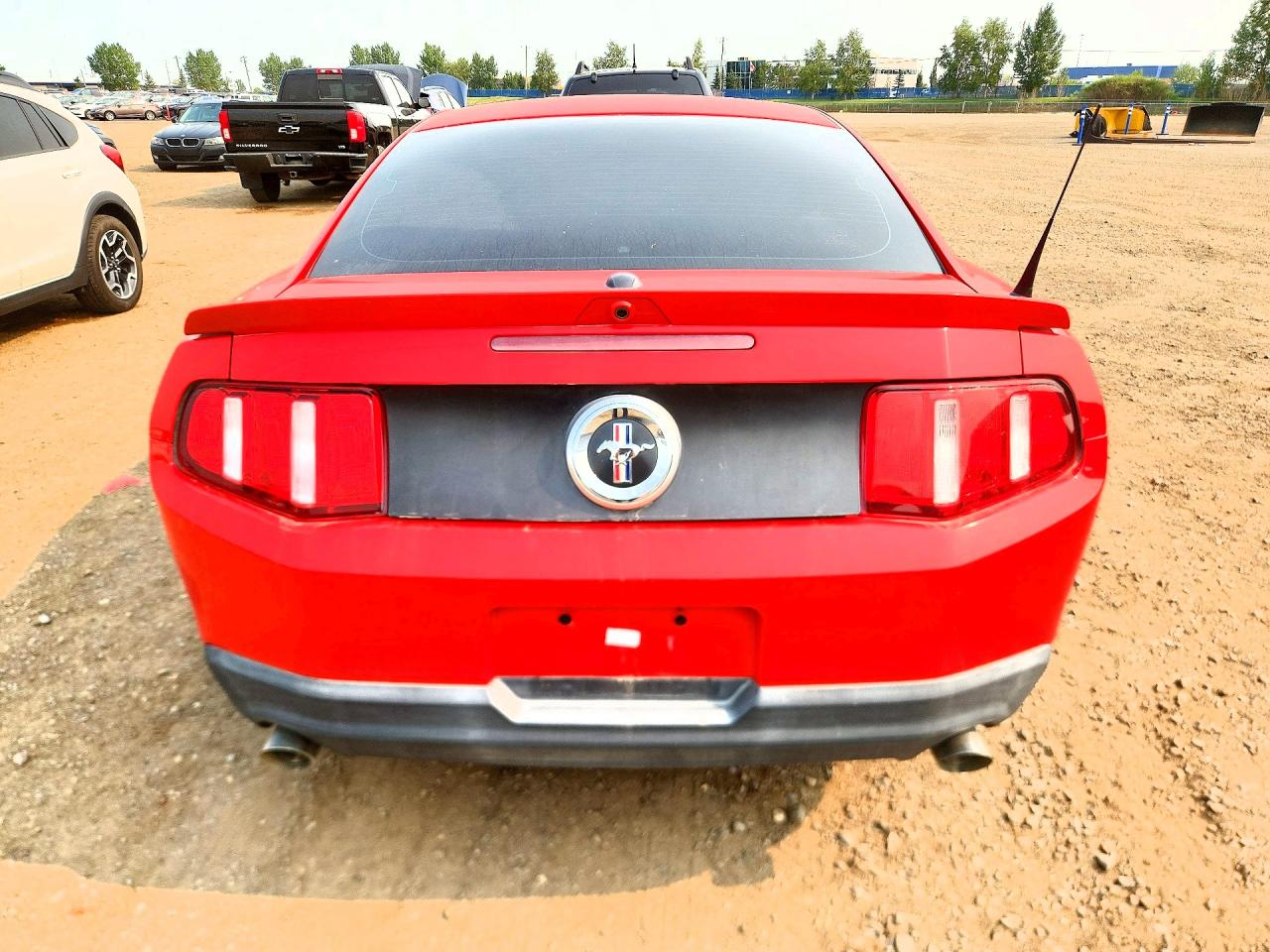 2012 Ford Mustang Красный vin: 1ZVBP8AM9C5211769