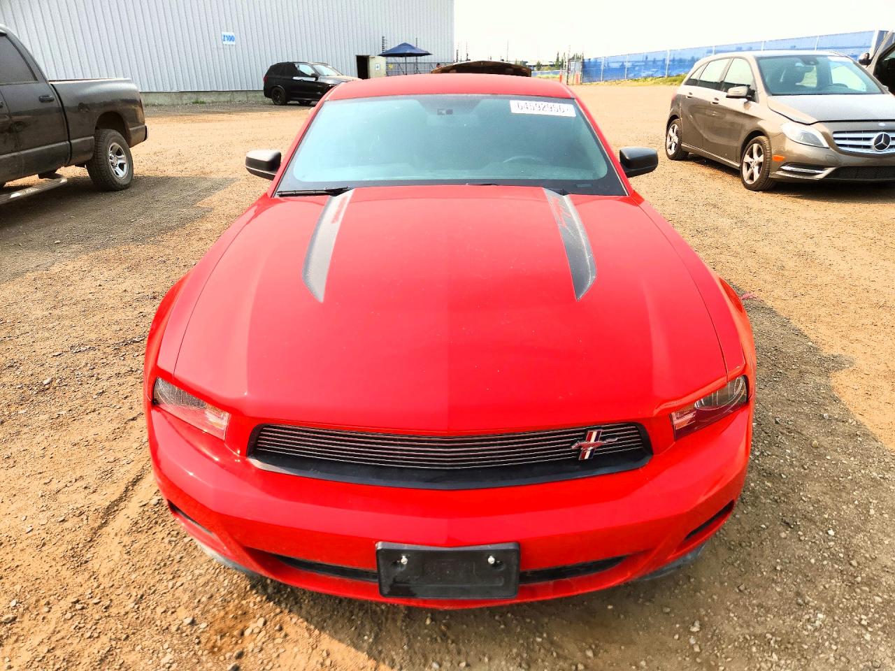 2012 Ford Mustang Красный vin: 1ZVBP8AM9C5211769