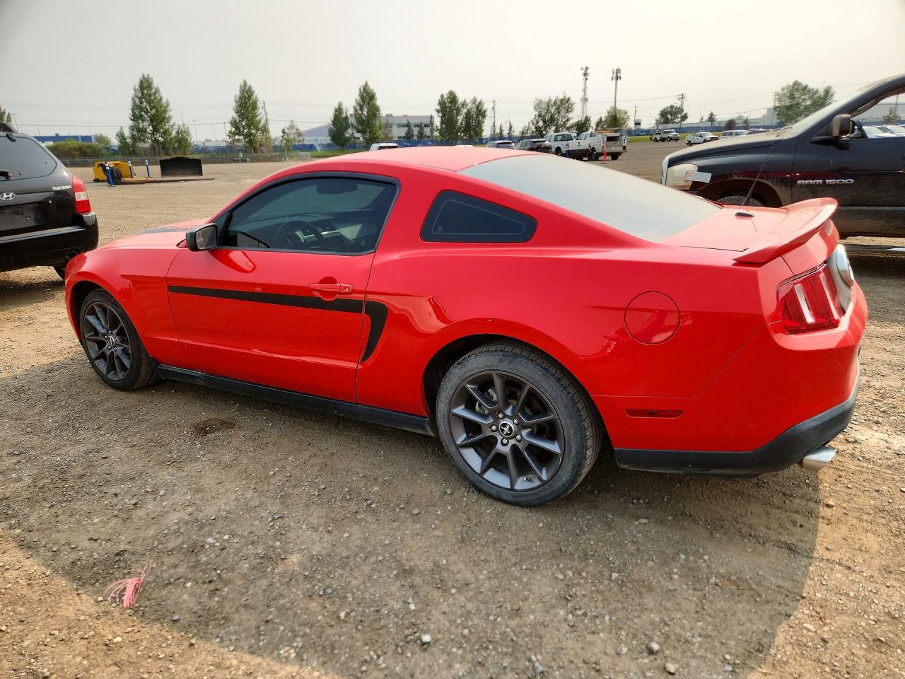 2012 Ford Mustang Красный vin: 1ZVBP8AM9C5211769