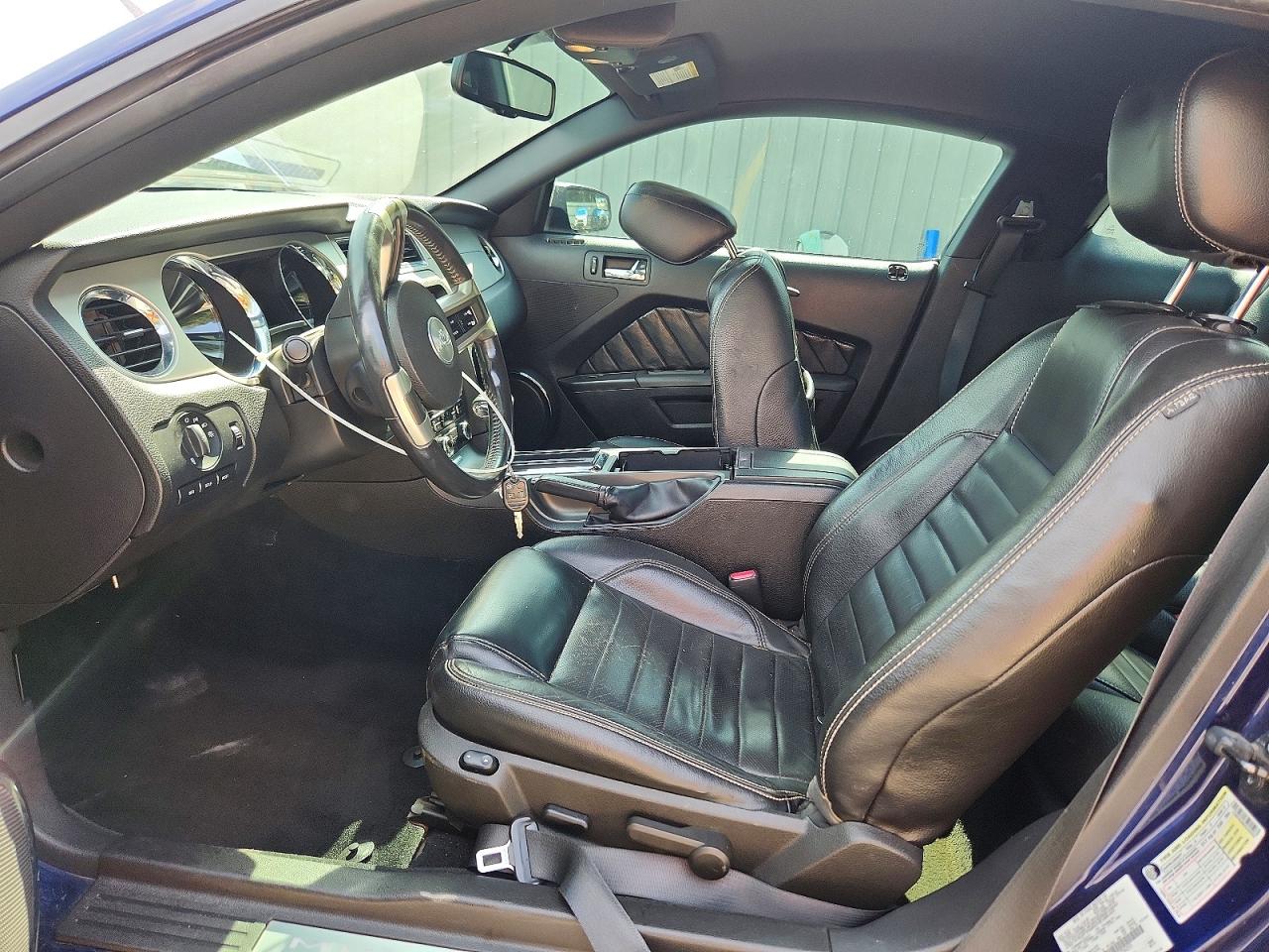 2012 Ford Mustang Blue vin: 1ZVBP8AM9C5226255