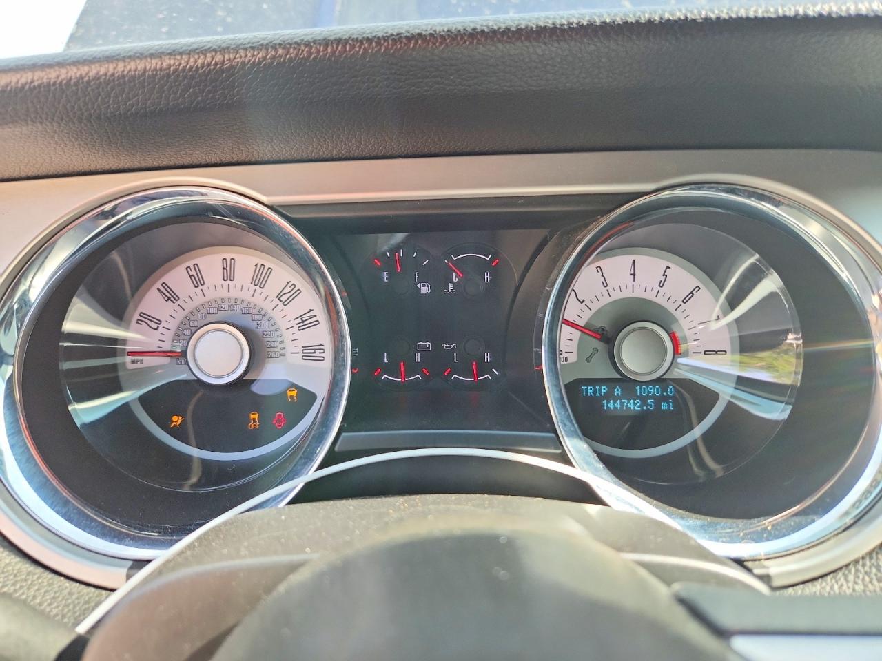 2012 Ford Mustang Blue vin: 1ZVBP8AM9C5226255