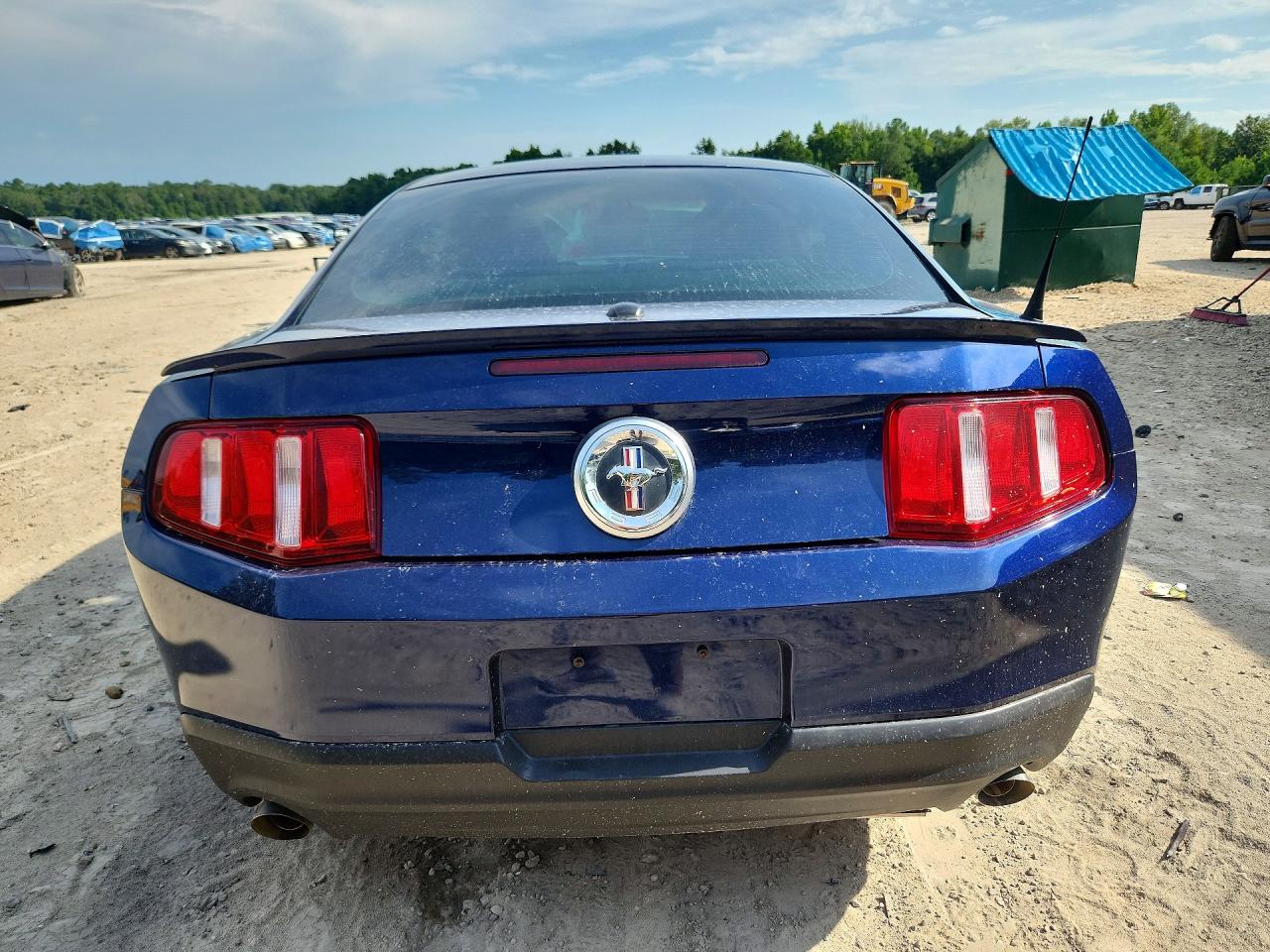 2012 Ford Mustang Blue vin: 1ZVBP8AM9C5226255