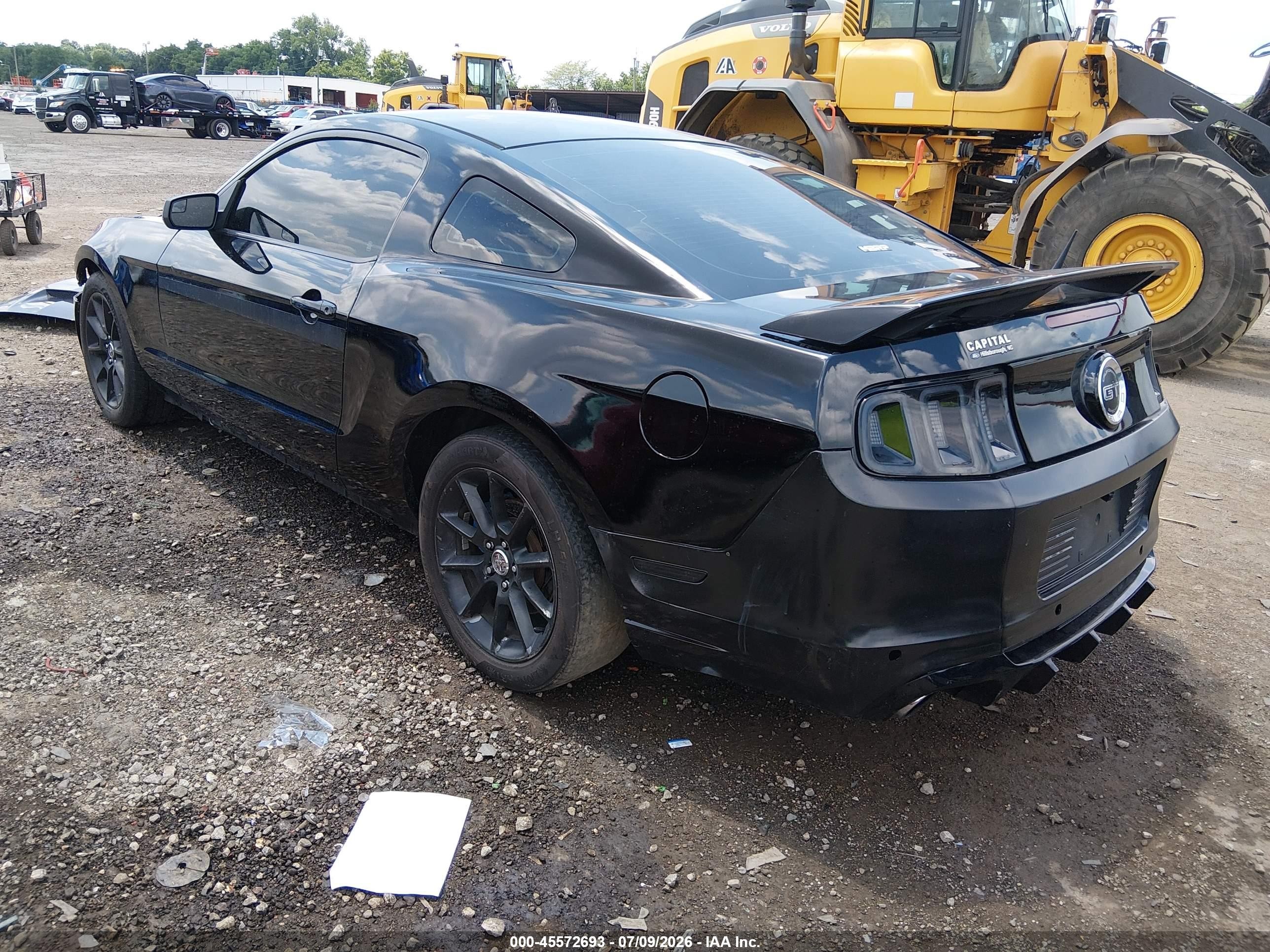 2012 Ford Mustang V6 Premium Black vin: 1ZVBP8AM9C5244643