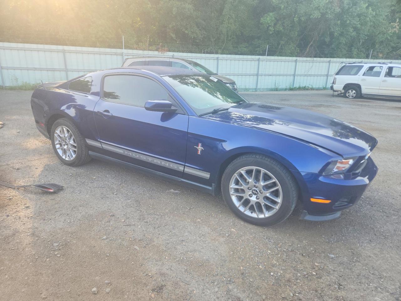 2012 Ford Mustang Purple vin: 1ZVBP8AM9C5263533
