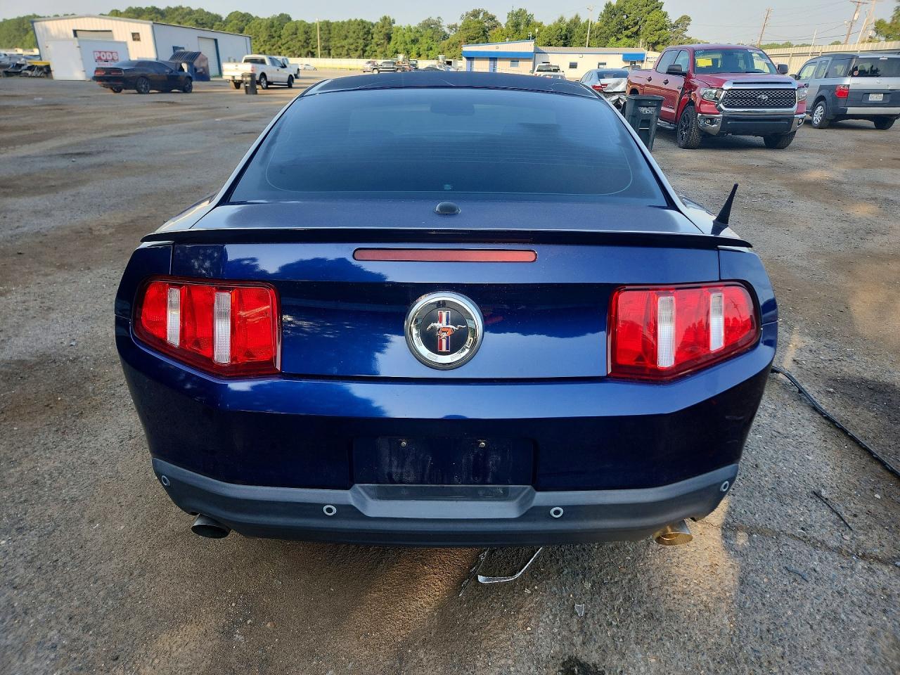 2012 Ford Mustang Purple vin: 1ZVBP8AM9C5263533