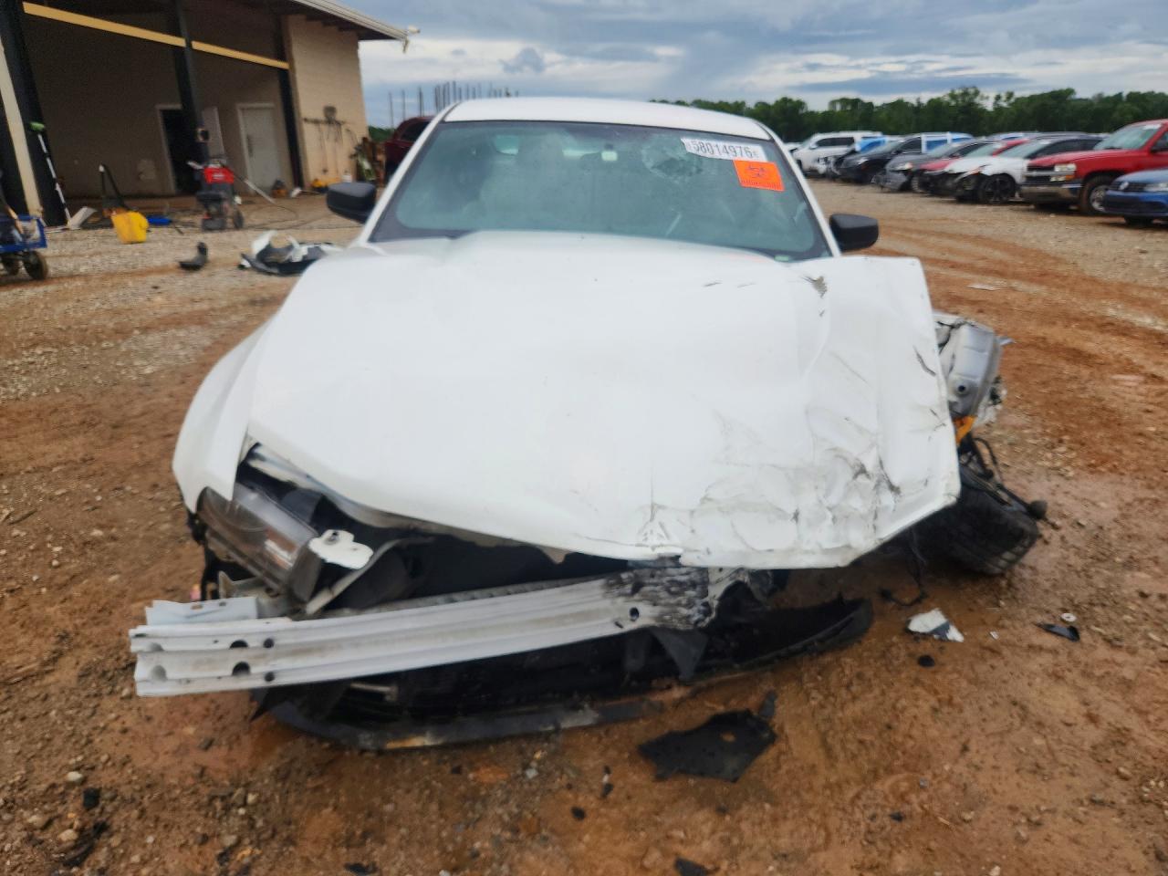 2012 Ford Mustang White vin: 1ZVBP8AM9C5271499
