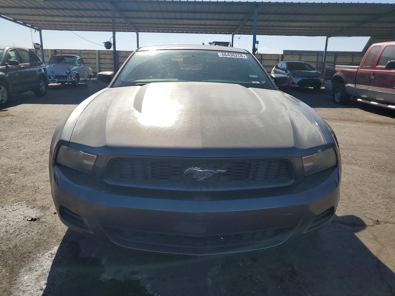 2012 Ford Mustang Gray vin: 1ZVBP8AM9C5279098