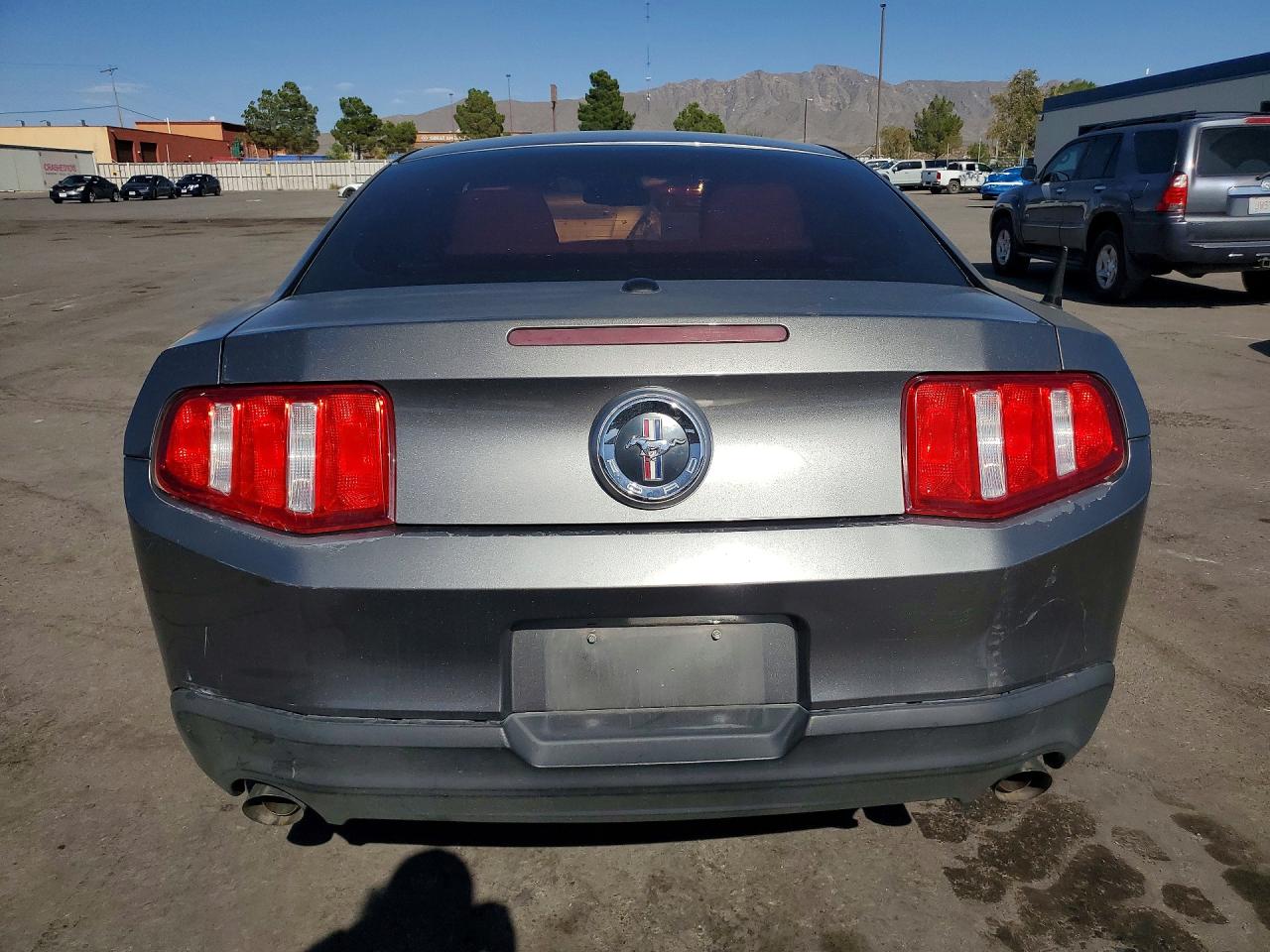 2012 Ford Mustang Gray vin: 1ZVBP8AM9C5279098