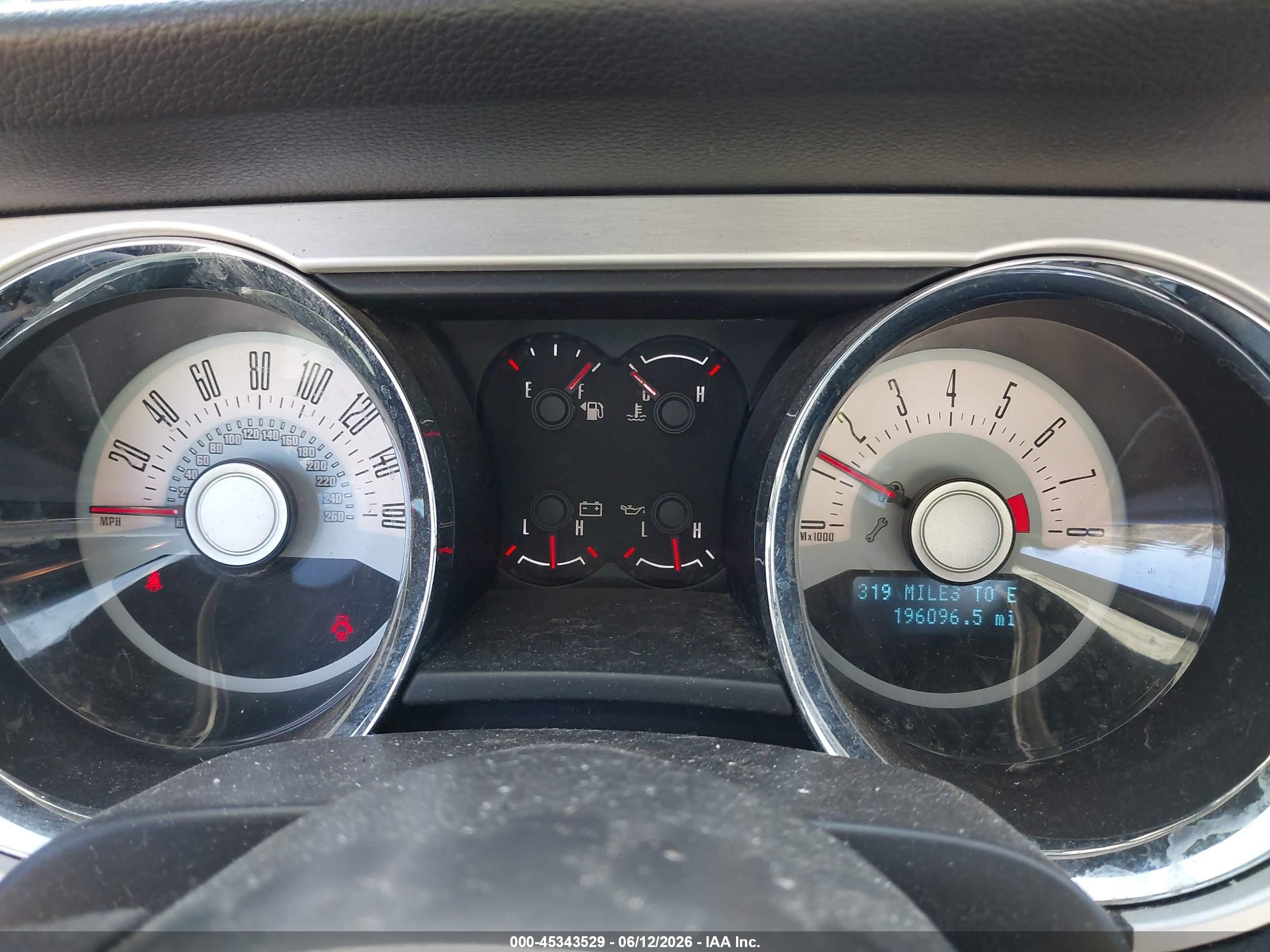 2012 Ford Mustang V6 Premium Blue vin: 1ZVBP8AM9C5283703