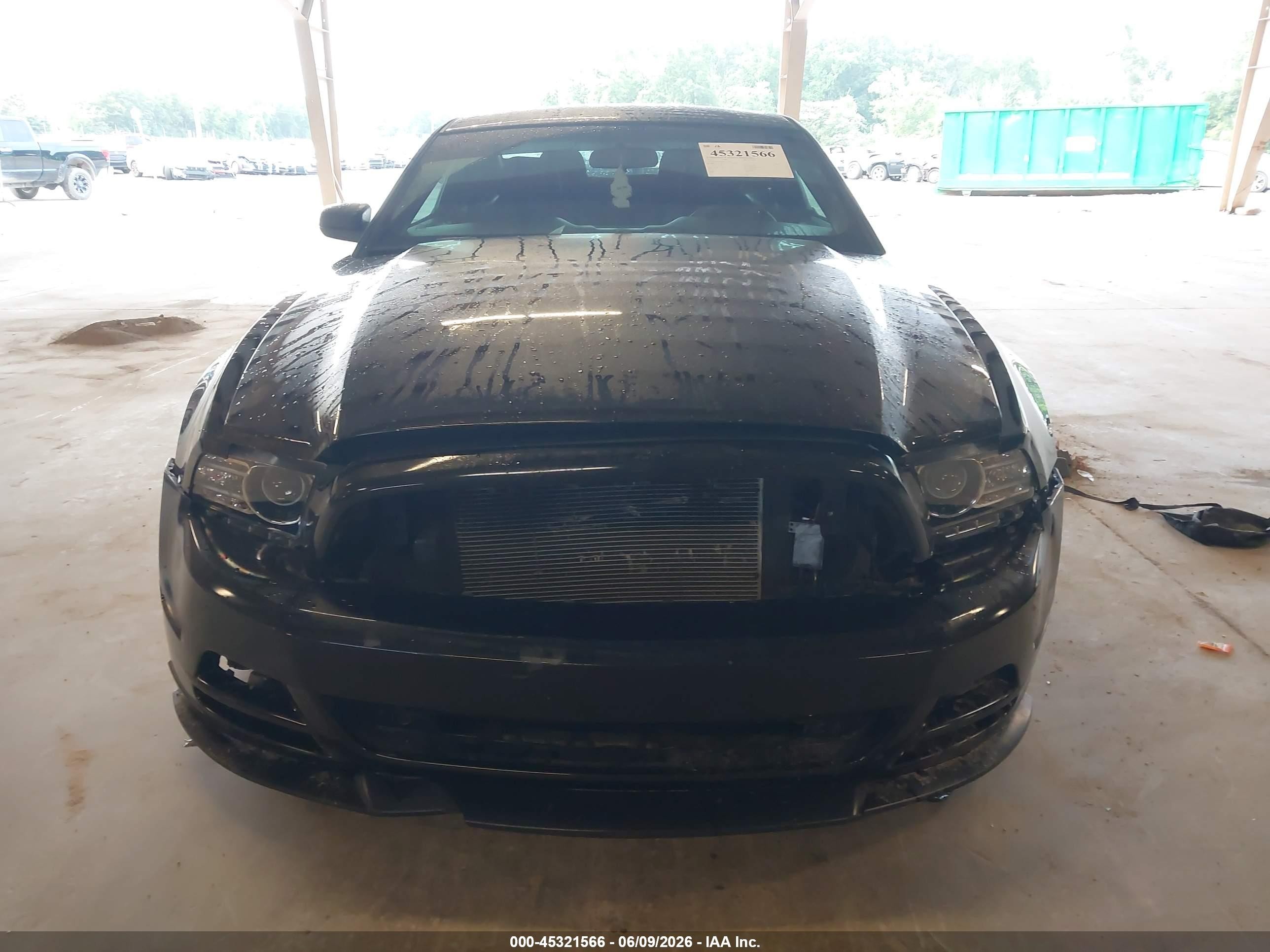 2013 Ford Mustang V6 Черный vin: 1ZVBP8AM9D5213250