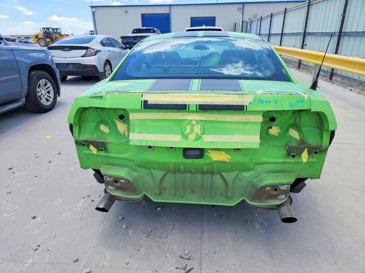 2013 Ford Mustang Green vin: 1ZVBP8AM9D5274968
