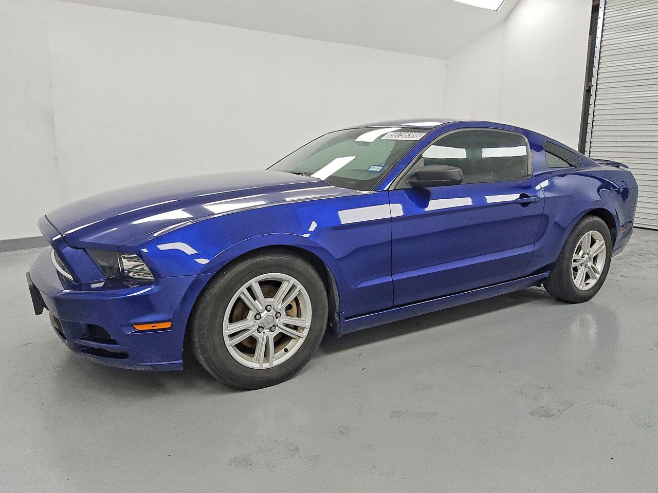 2013 Ford Mustang Blue vin: 1ZVBP8AM9D5281824