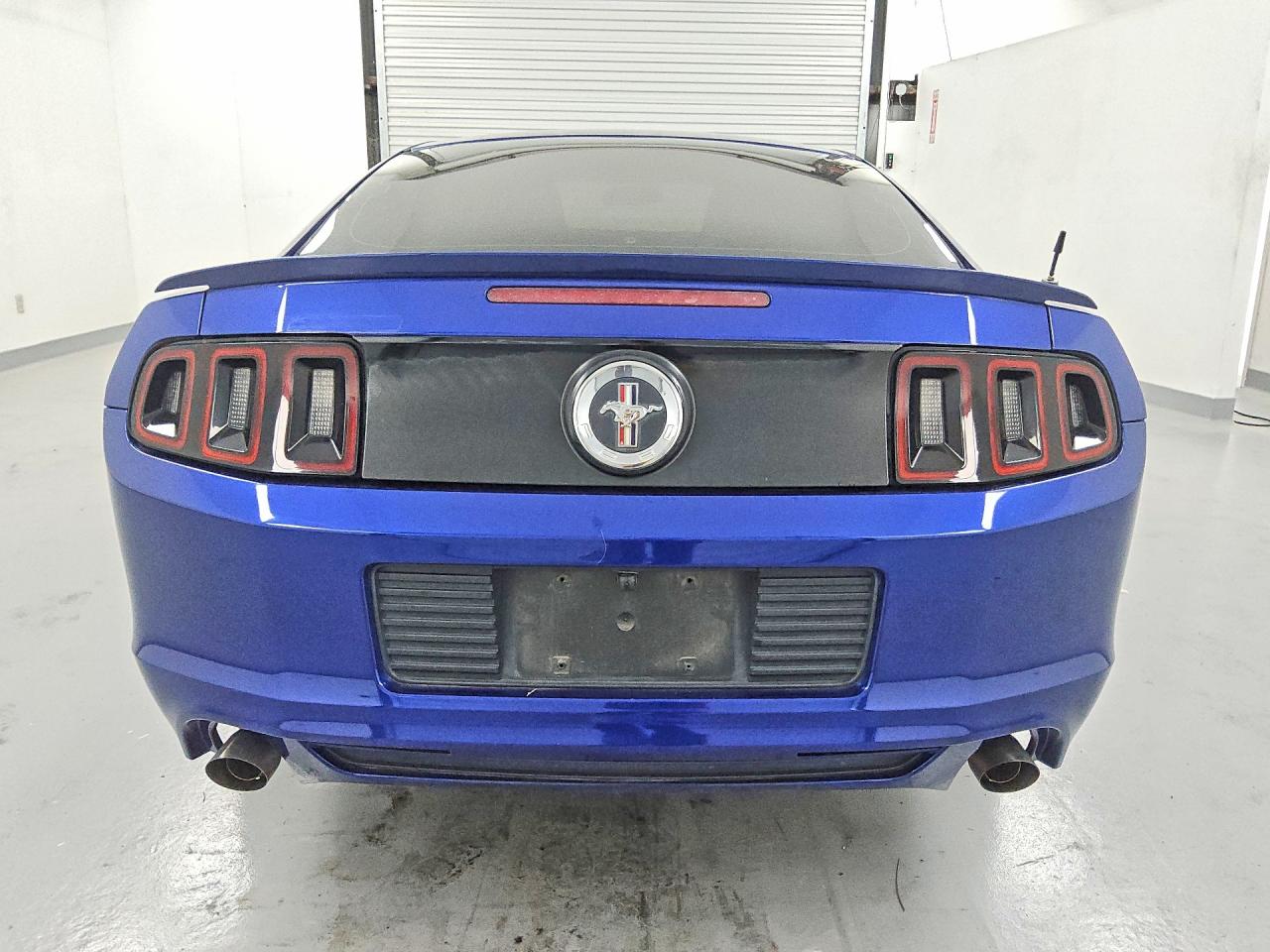 2013 Ford Mustang Blue vin: 1ZVBP8AM9D5281824