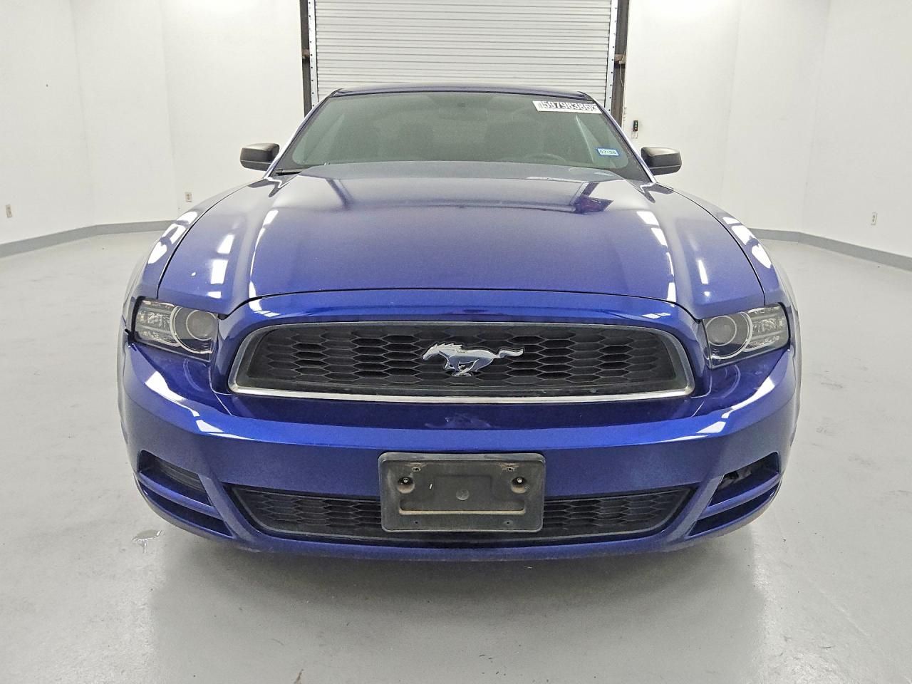2013 Ford Mustang Blue vin: 1ZVBP8AM9D5281824