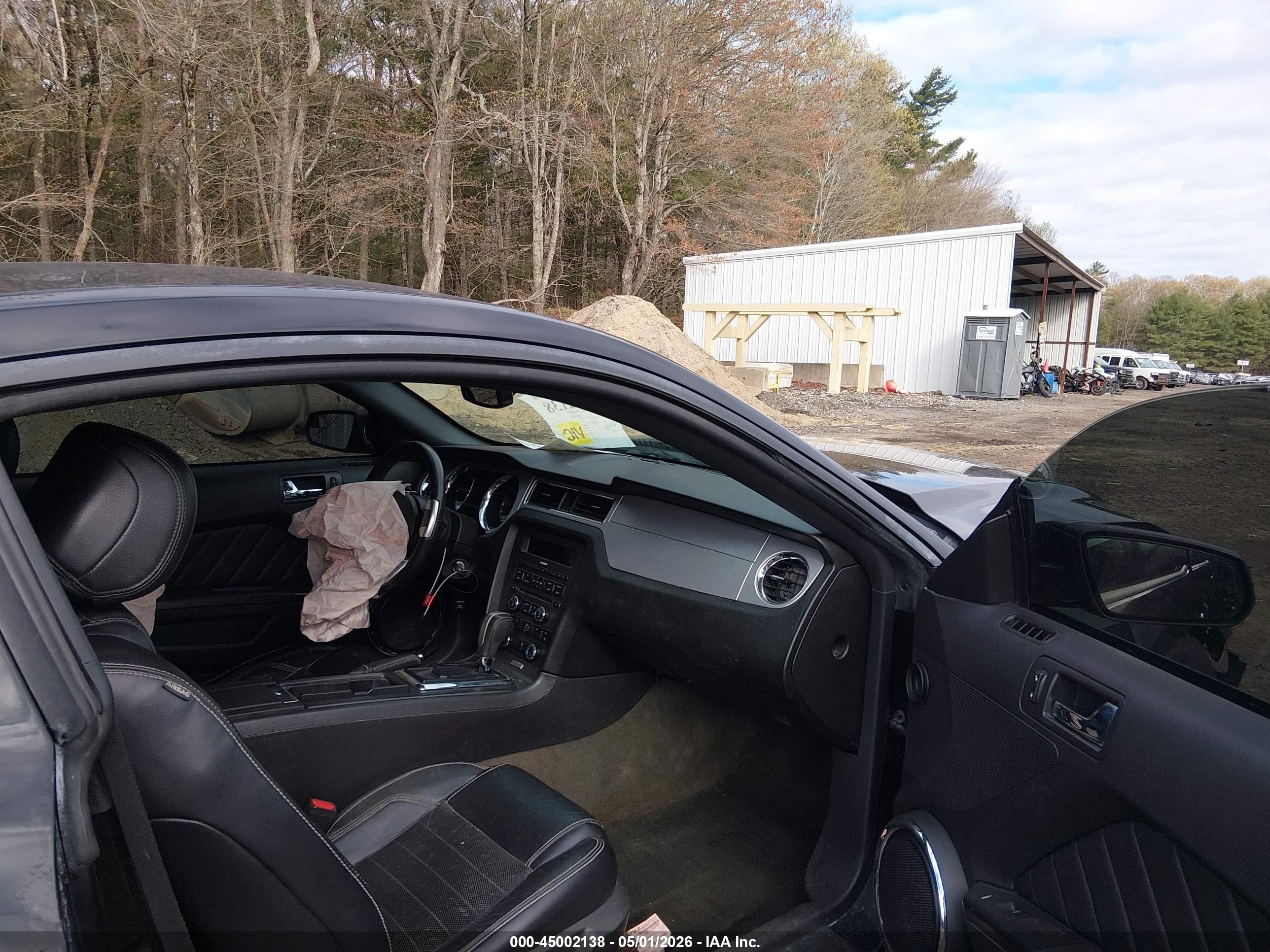 2014 Ford Mustang V6 Premium Black vin: 1ZVBP8AM9E5202363