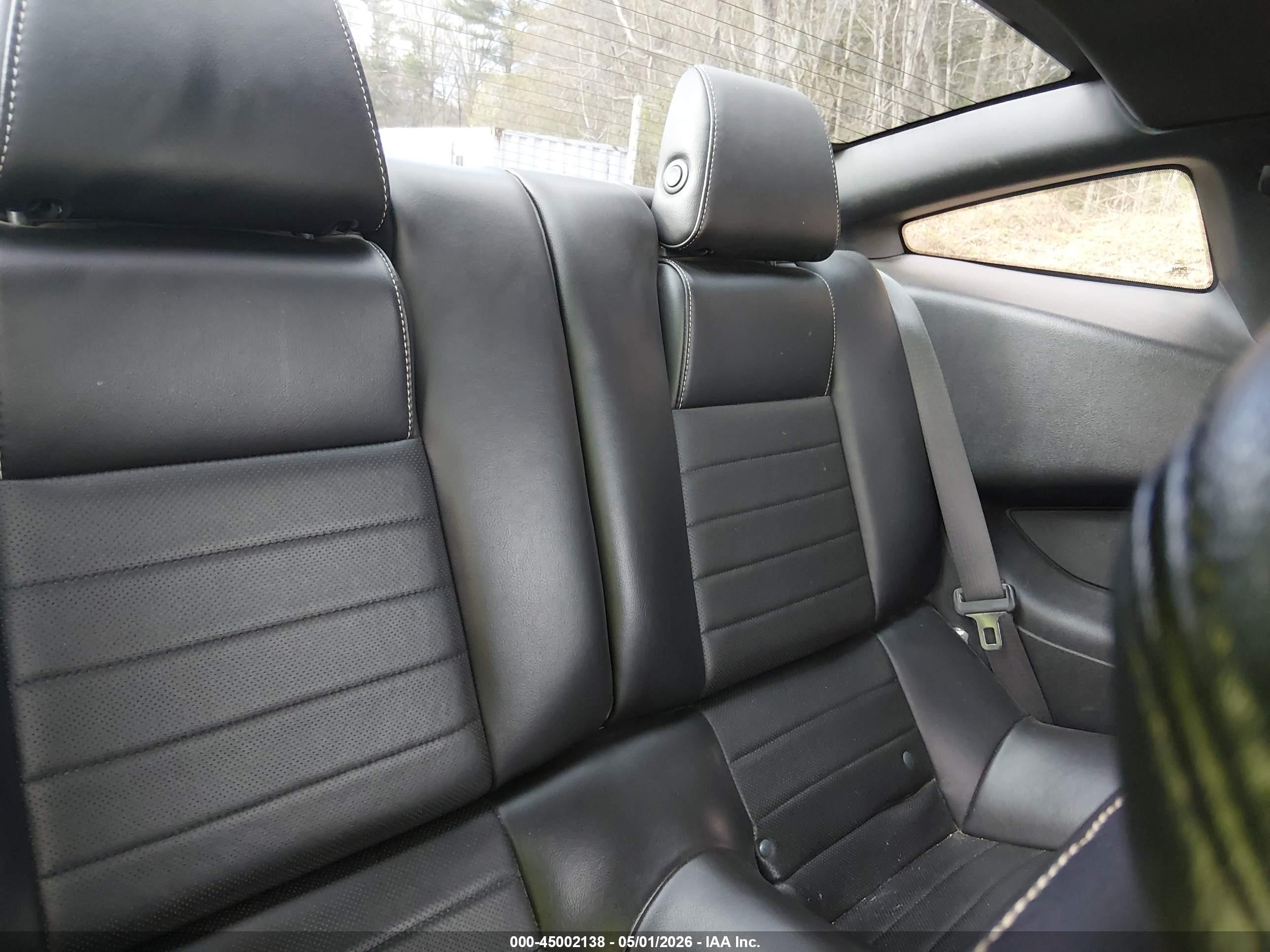 2014 Ford Mustang V6 Premium Black vin: 1ZVBP8AM9E5202363