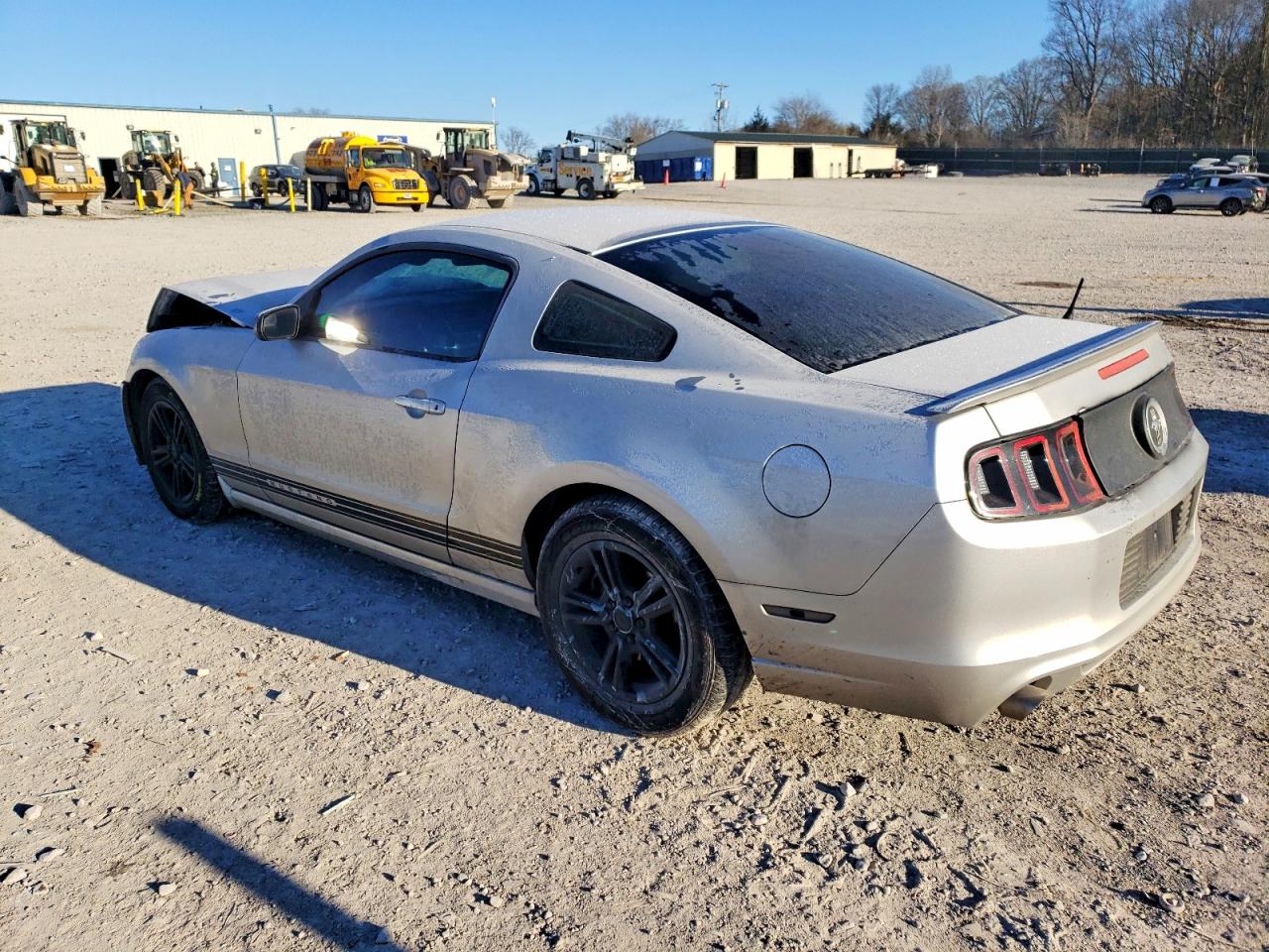 2014 Ford Mustang Silver vin: 1ZVBP8AM9E5218918