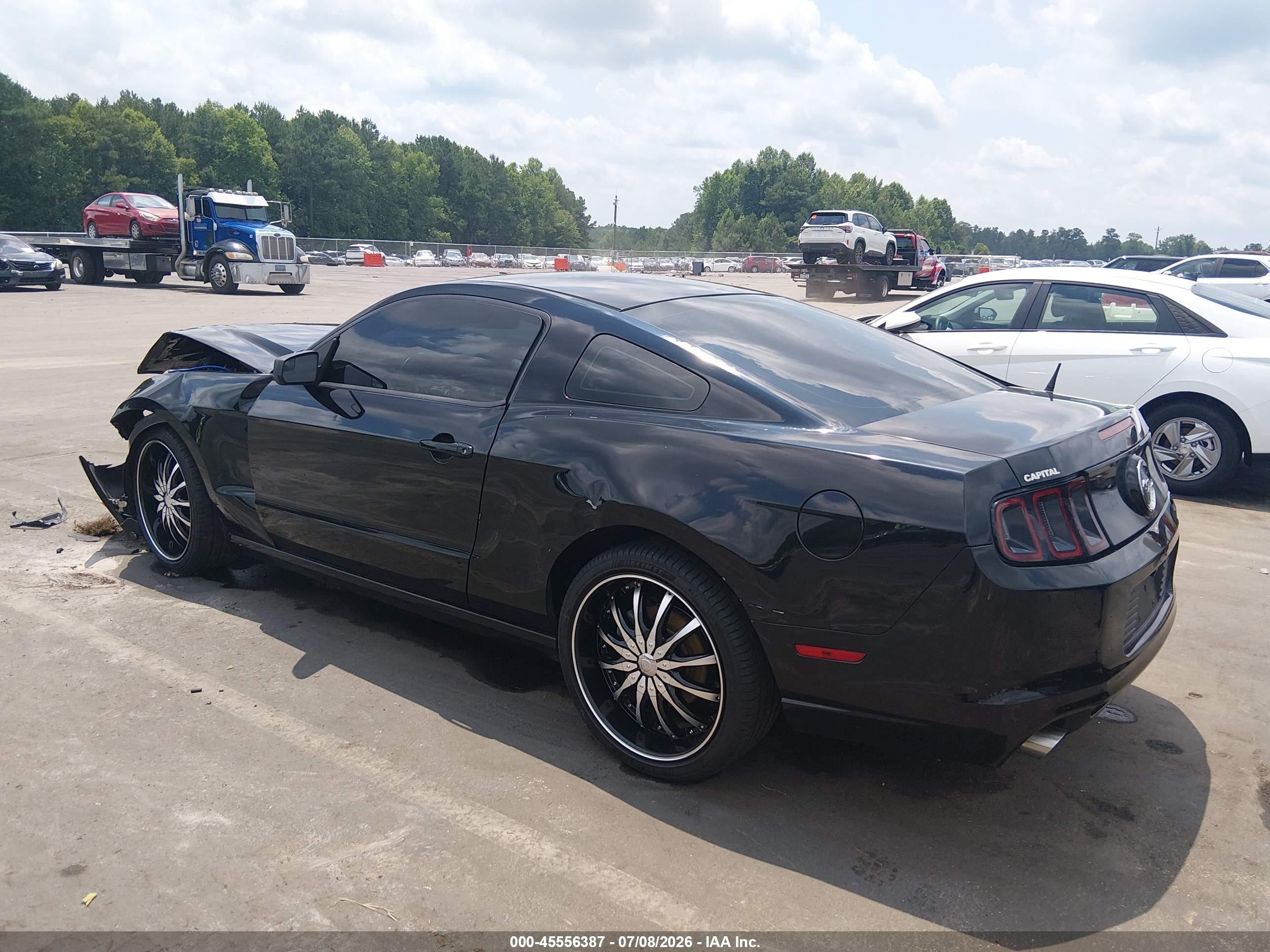 2014 Ford Mustang V6/v6 Premium Black vin: 1ZVBP8AM9E5251238