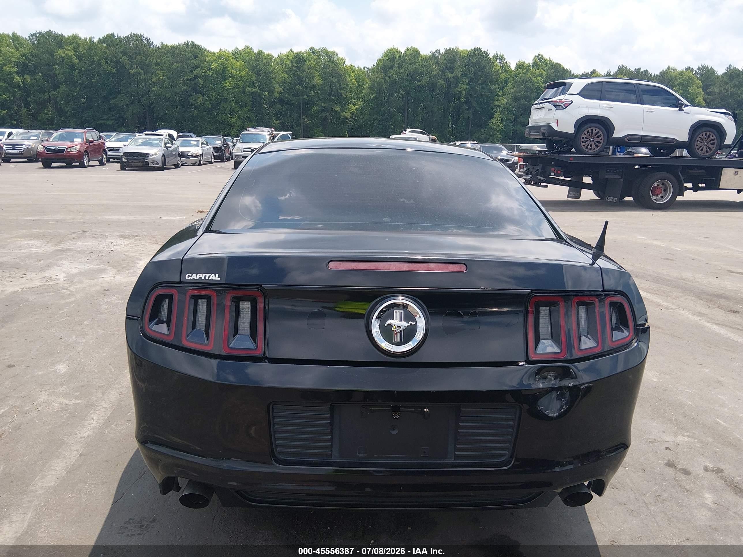 2014 Ford Mustang V6/v6 Premium Black vin: 1ZVBP8AM9E5251238