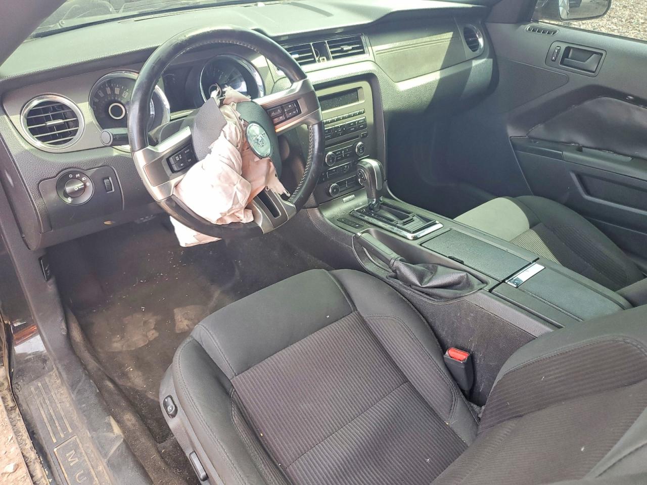 2014 Ford Mustang Black vin: 1ZVBP8AM9E5251675