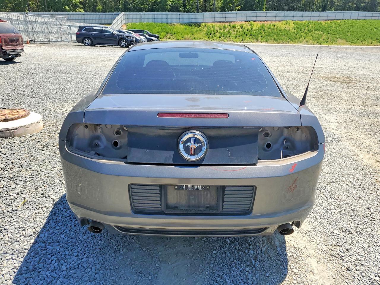 2014 Ford Mustang Серый vin: 1ZVBP8AM9E5259386