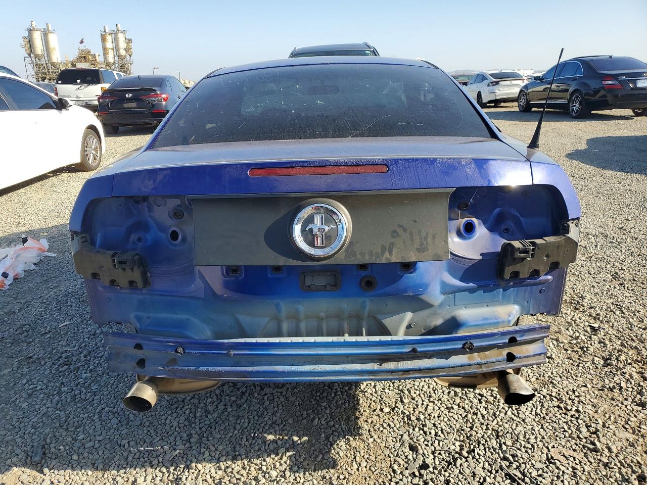 2014 Ford Mustang Blue vin: 1ZVBP8AM9E5275233