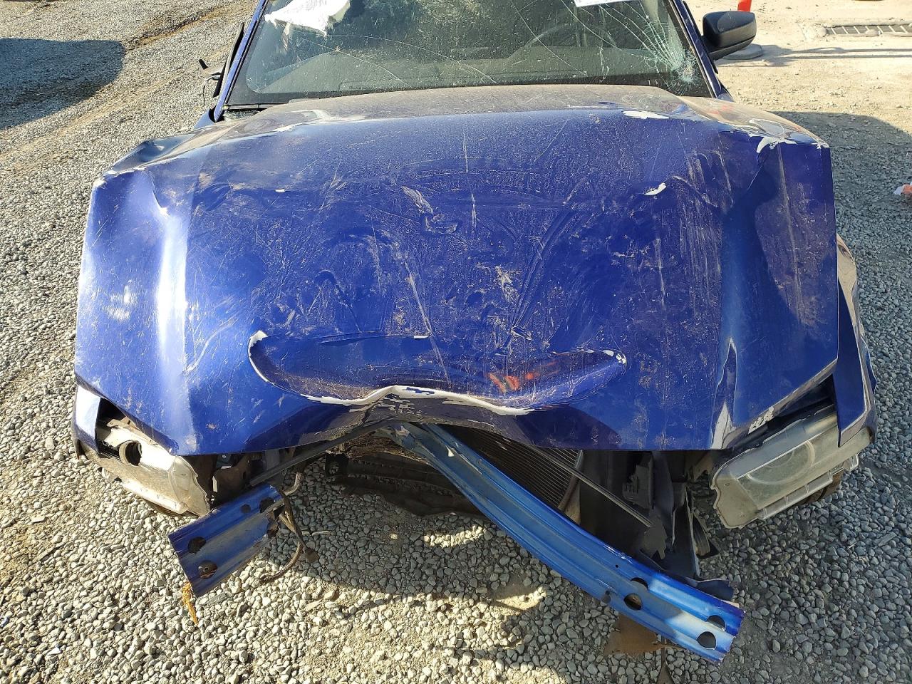 2014 Ford Mustang Blue vin: 1ZVBP8AM9E5275233