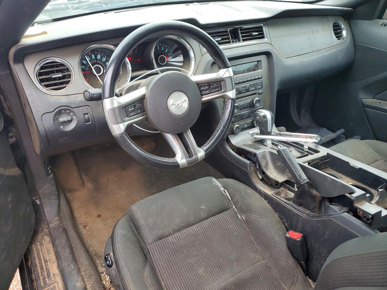 2014 Ford Mustang Черный vin: 1ZVBP8AM9E5284644