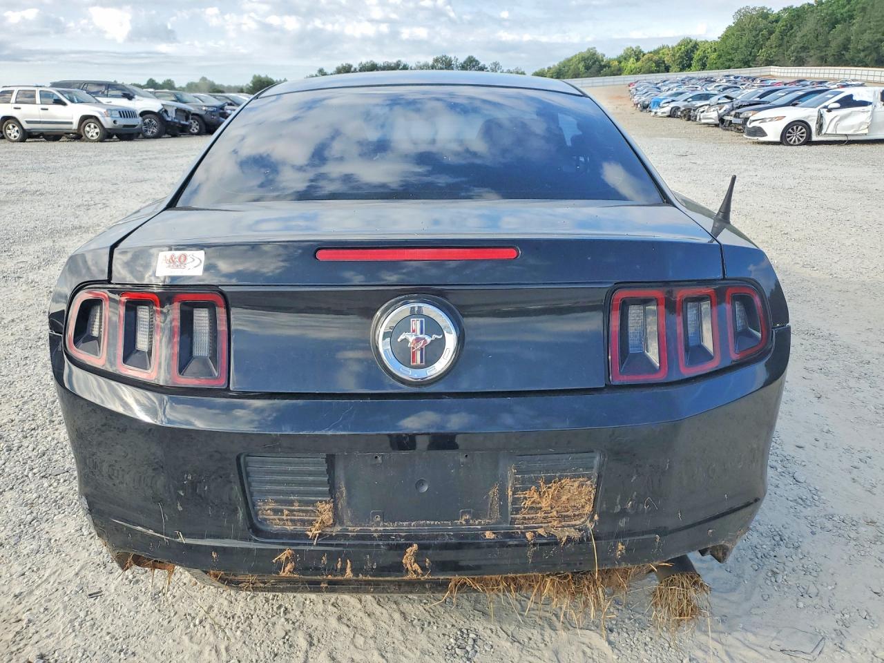 2014 Ford Mustang Черный vin: 1ZVBP8AM9E5286443