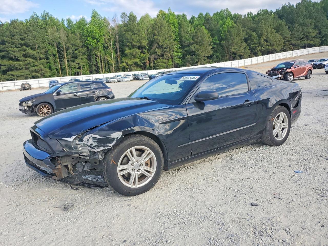 2014 Ford Mustang Черный vin: 1ZVBP8AM9E5286443