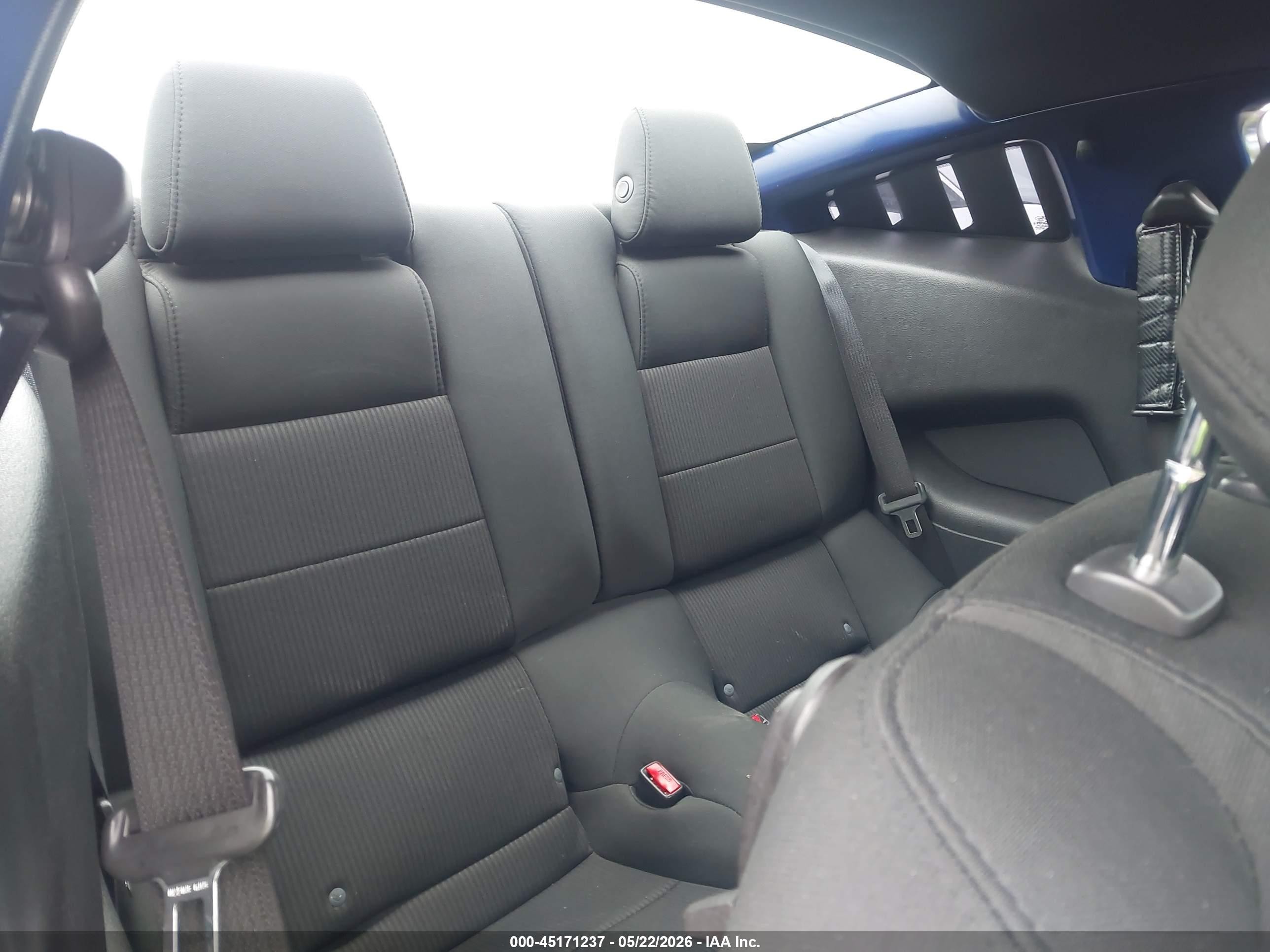 2014 Ford Mustang V6 Blue vin: 1ZVBP8AM9E5301362