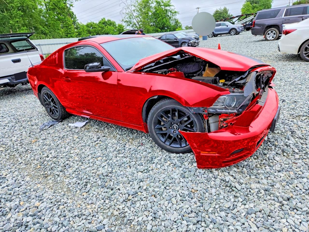 2014 Ford Mustang Red vin: 1ZVBP8AM9E5308229
