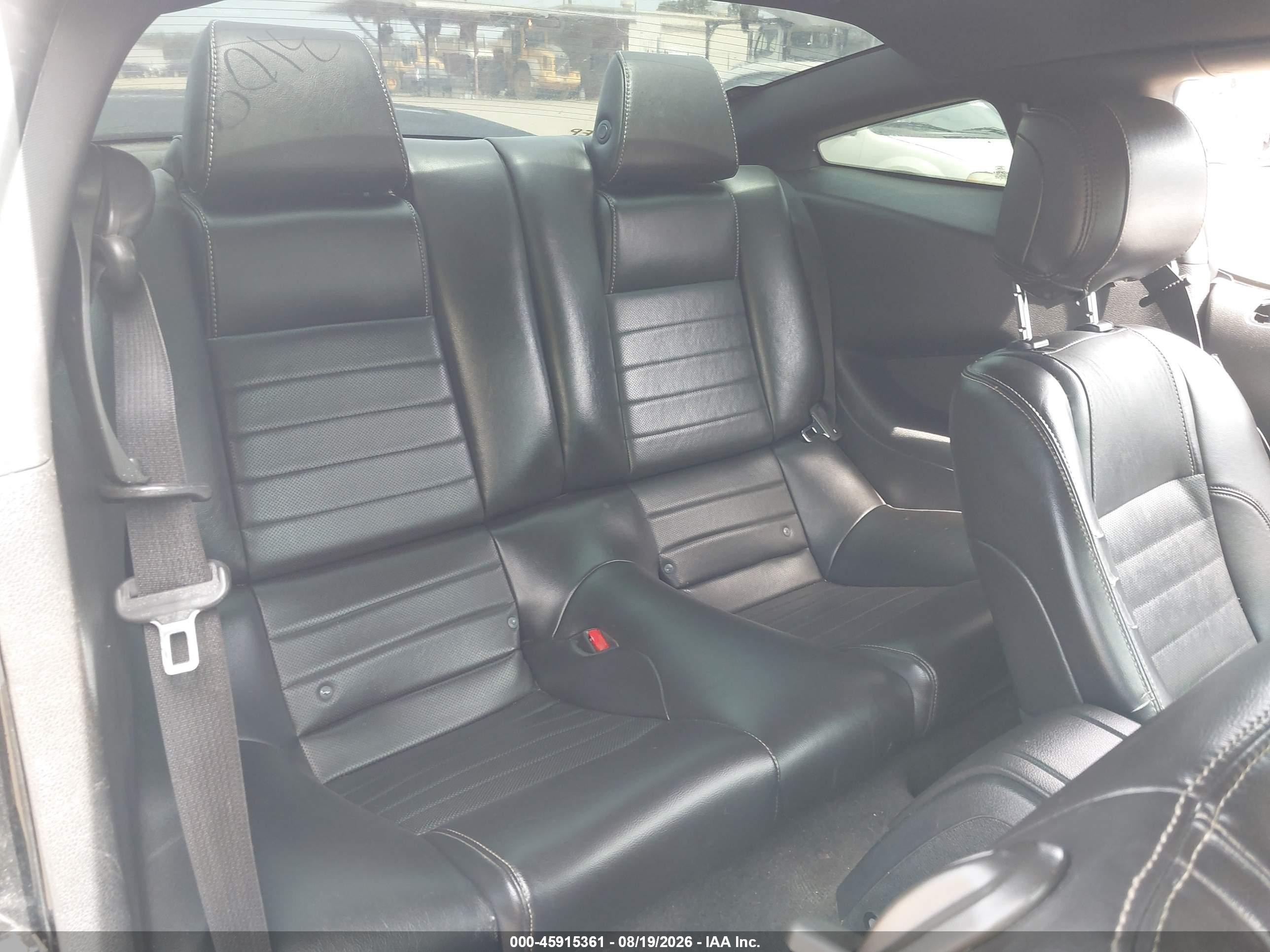 2014 Ford Mustang V6 Premium Black vin: 1ZVBP8AM9E5310952