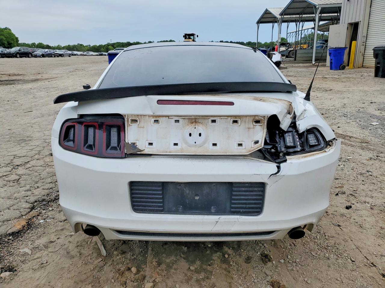 2014 Ford Mustang Белый vin: 1ZVBP8AM9E5332417