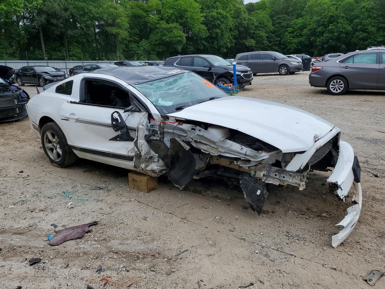 2014 Ford Mustang Белый vin: 1ZVBP8AM9E5332417