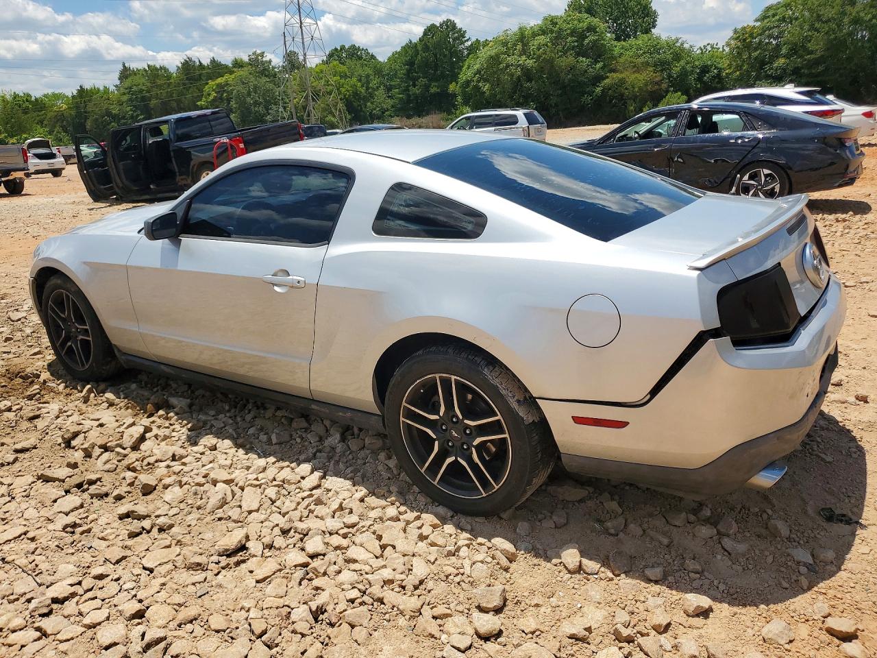 2011 Ford Mustang Silver vin: 1ZVBP8AMXB5103739