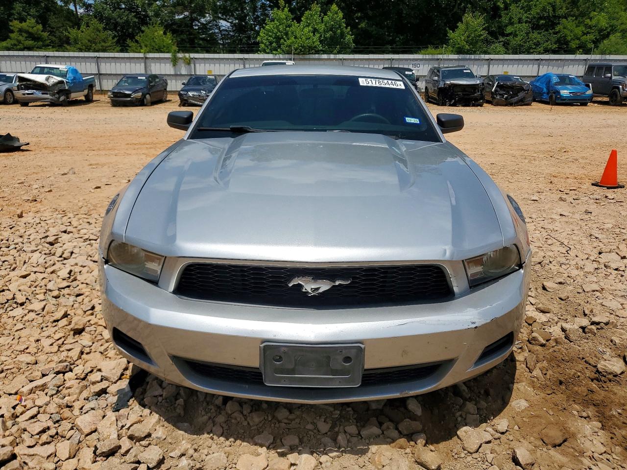 2011 Ford Mustang Silver vin: 1ZVBP8AMXB5103739