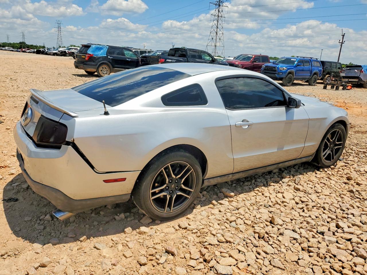 2011 Ford Mustang Silver vin: 1ZVBP8AMXB5103739