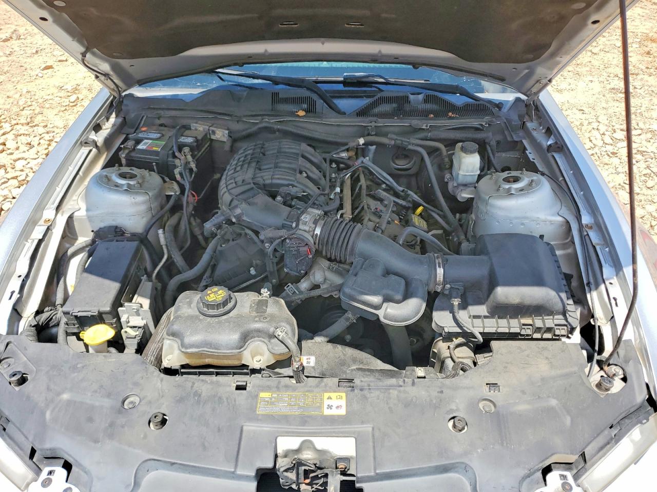 2011 Ford Mustang Silver vin: 1ZVBP8AMXB5103739