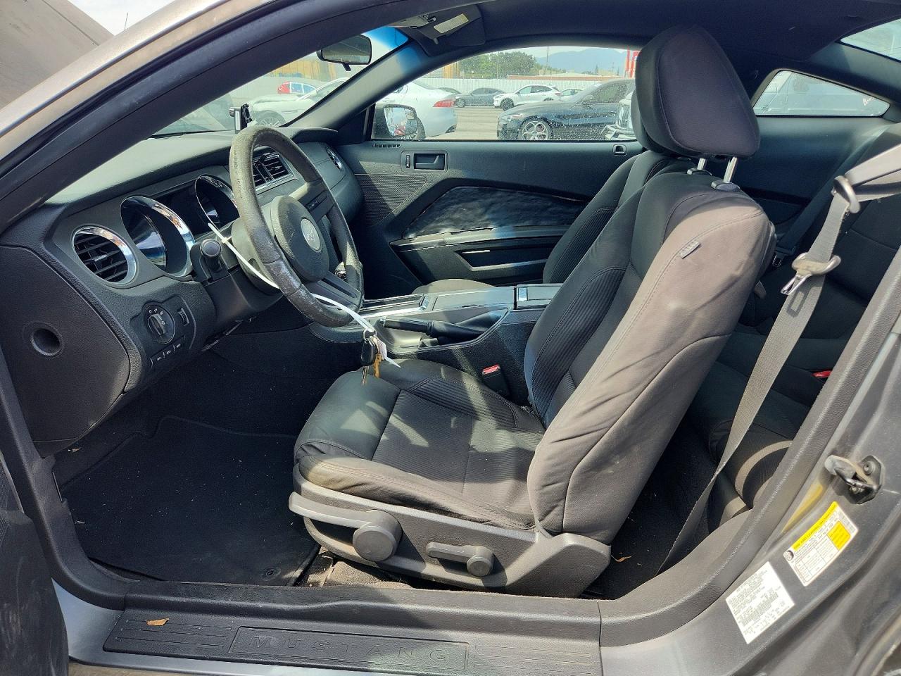 2011 Ford Mustang Gray vin: 1ZVBP8AMXB5169031