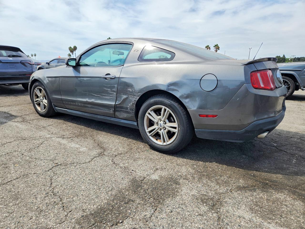 2011 Ford Mustang Gray vin: 1ZVBP8AMXB5169031