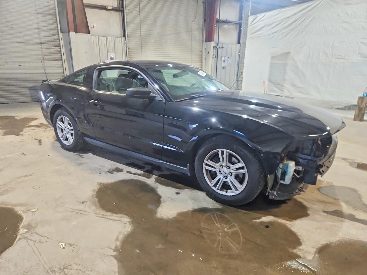 2012 Ford Mustang Черный vin: 1ZVBP8AMXC5250273