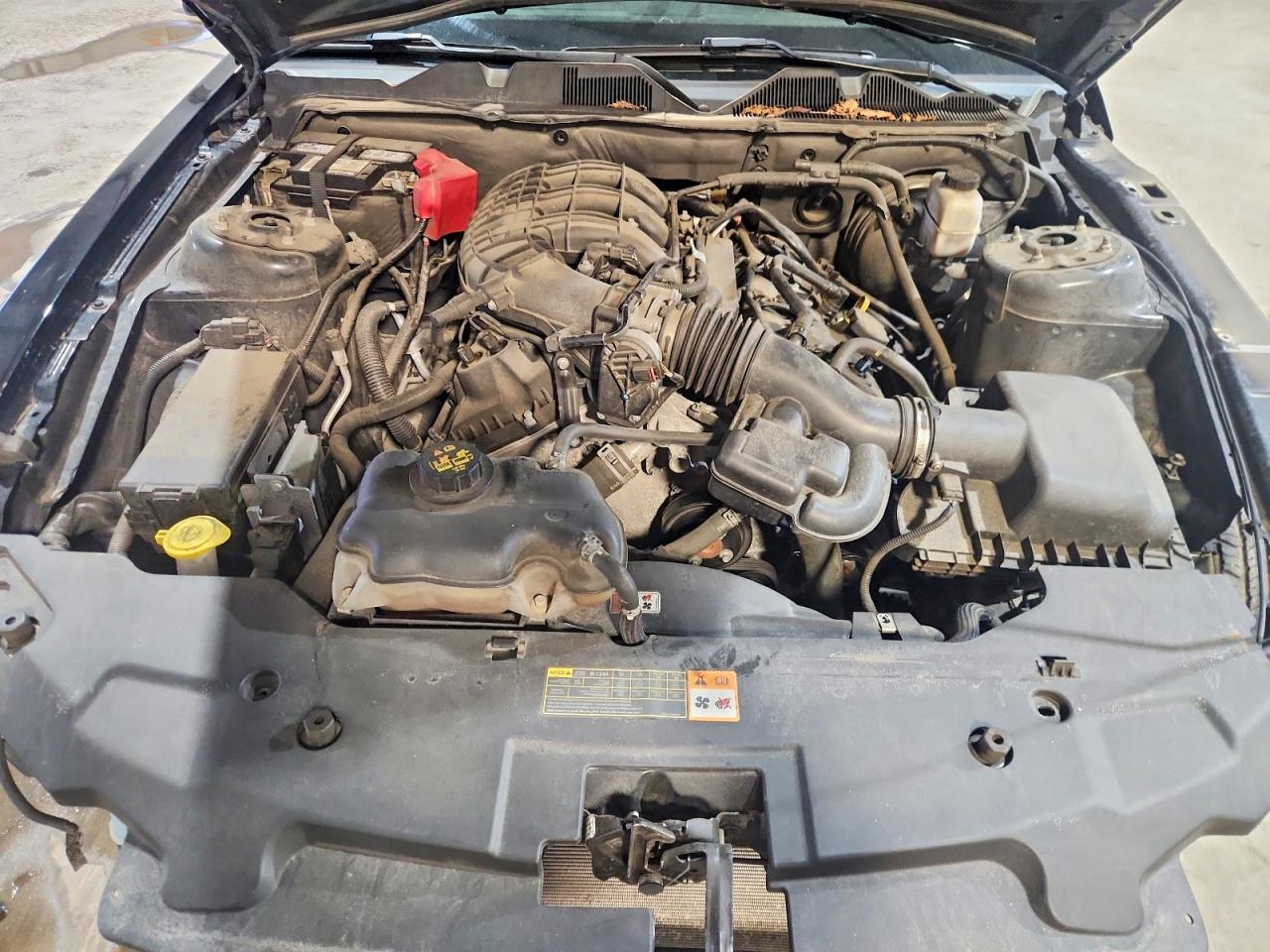 2012 Ford Mustang Черный vin: 1ZVBP8AMXC5250273
