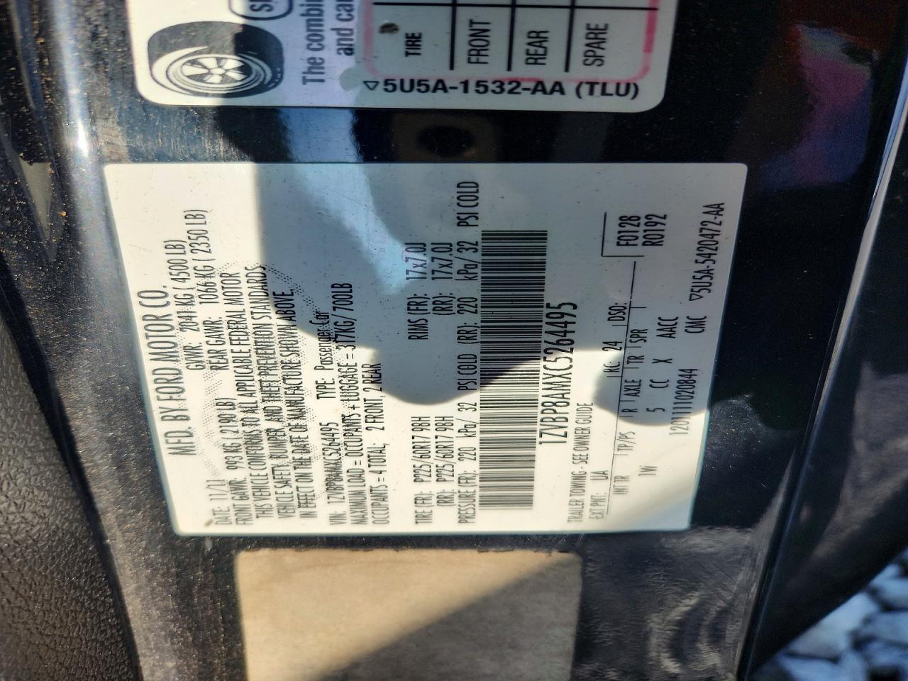 2012 Ford Mustang Black vin: 1ZVBP8AMXC5264495