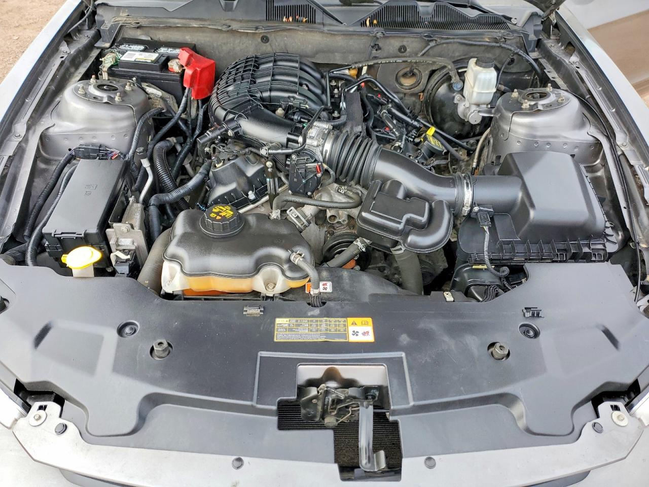 2012 Ford Mustang Gray vin: 1ZVBP8AMXC5273049