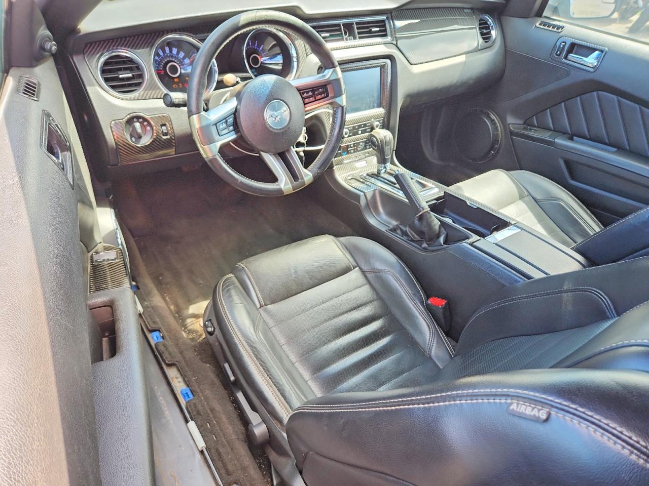 2013 Ford Mustang Charcoal vin: 1ZVBP8AMXD5252722