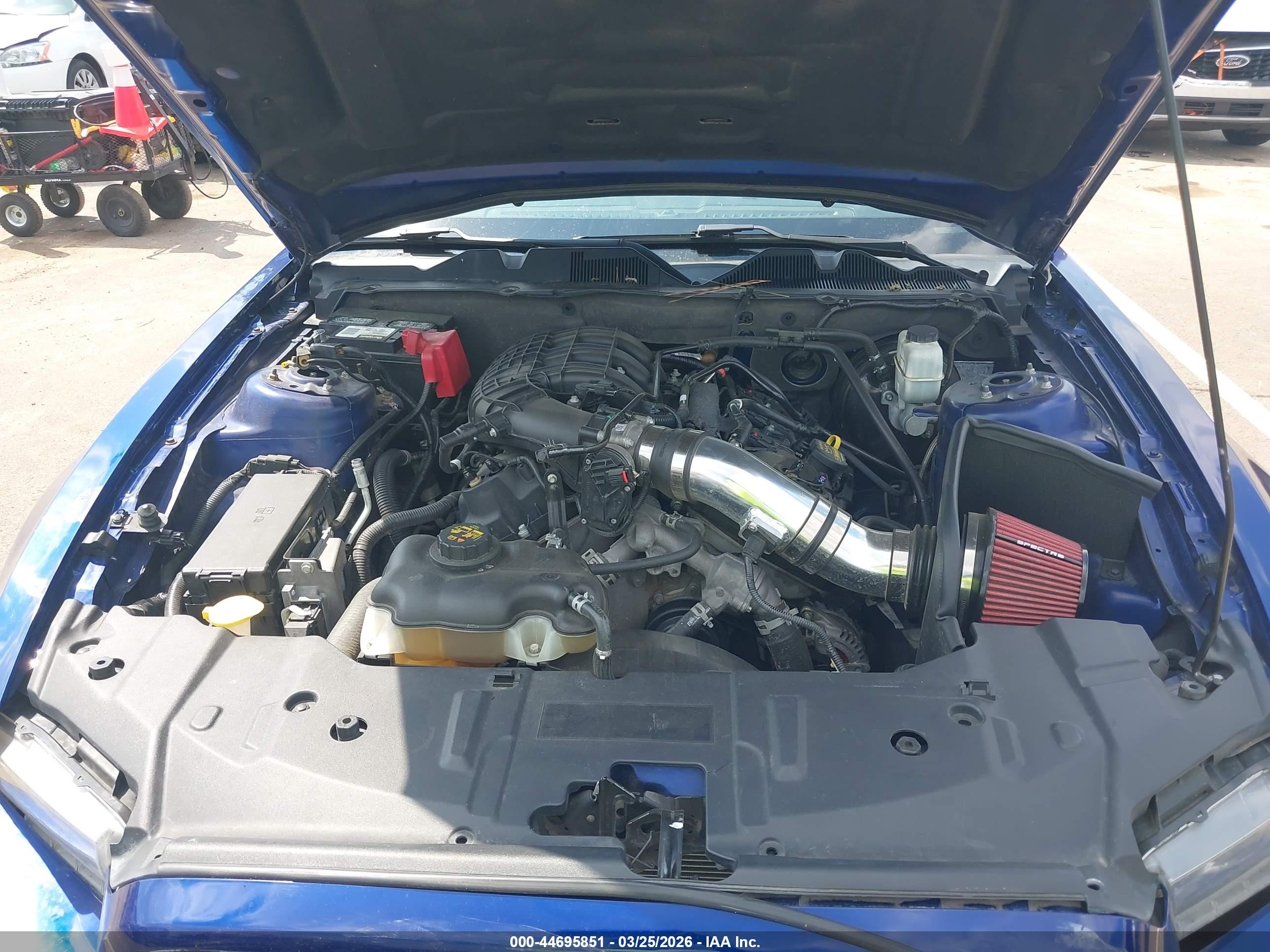 2014 Ford Mustang V6 Premium Blue vin: 1ZVBP8AMXE5223884