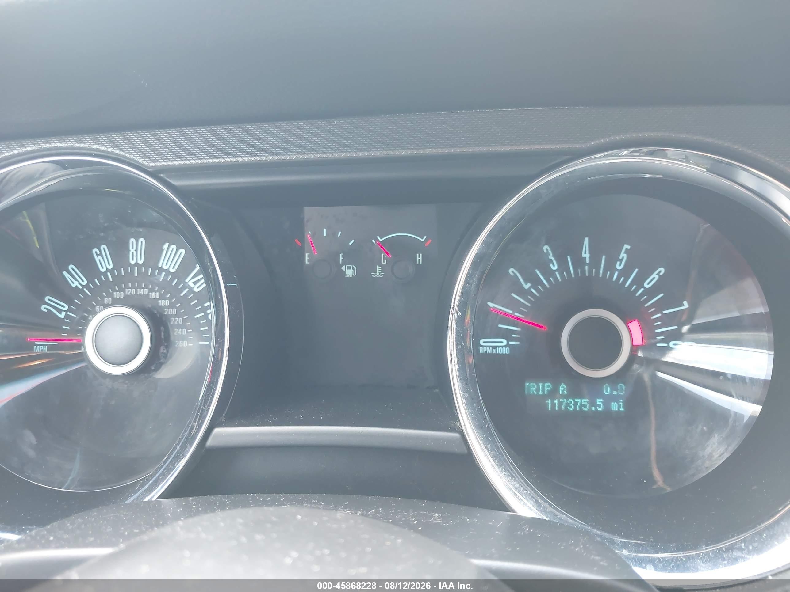 2014 Ford Mustang V6 Черный vin: 1ZVBP8AMXE5227689